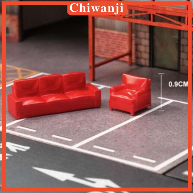 Set 2 Mô Hình Nội Thất Trang Trí Nhà Búp Bê Tỉ Lệ 1 / 64