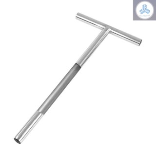 21 Inch Handheld Portable Soil Sampler Stainless Steel Soil Sampling Tool Home Garden Lawn Farm Maintenance Tool T-Handle Soil Sampler