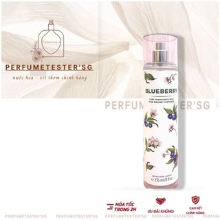 [ᴀᴜᴛʜᴇɴᴛɪᴄ] Xịt thơm toàn thân Bath and Body Works Wild Blueberry Body Mist -𝒑𝒆𝒓𝒇𝒖𝒎𝒆𝒕𝒆𝒔𝒕𝒆𝒓