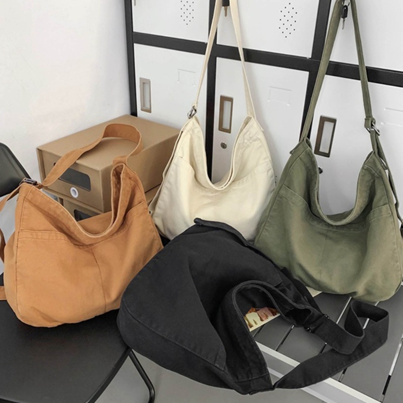 Túi Đeo Chéo Vai Có Dây Đeo Bản Rộng Tùy Chỉnh Thời Trang Cho Học Sinh