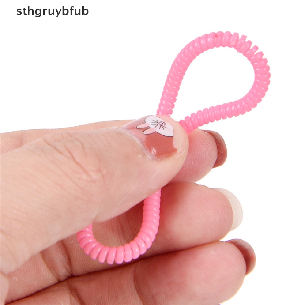 Set 10 Dây Cột Tóc Co Giãn Thời Trang Cho Nữ