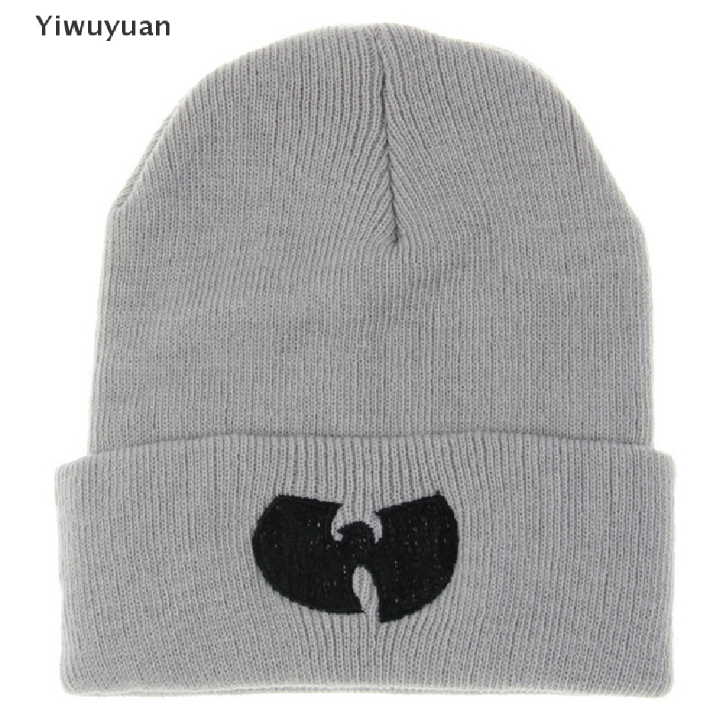< Yiwuyuan > WU TANG CLAN Mũ beanie Dệt Kim Giữ Ấm Mùa Đông Phong Cách Hip-Hop Cho Nam Và Nữ   Giảm Giá Trên Bán Hàng