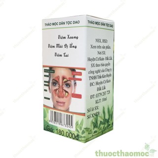 Nhỏ mũi thảo mộc - viêm xoang trần kim huyền