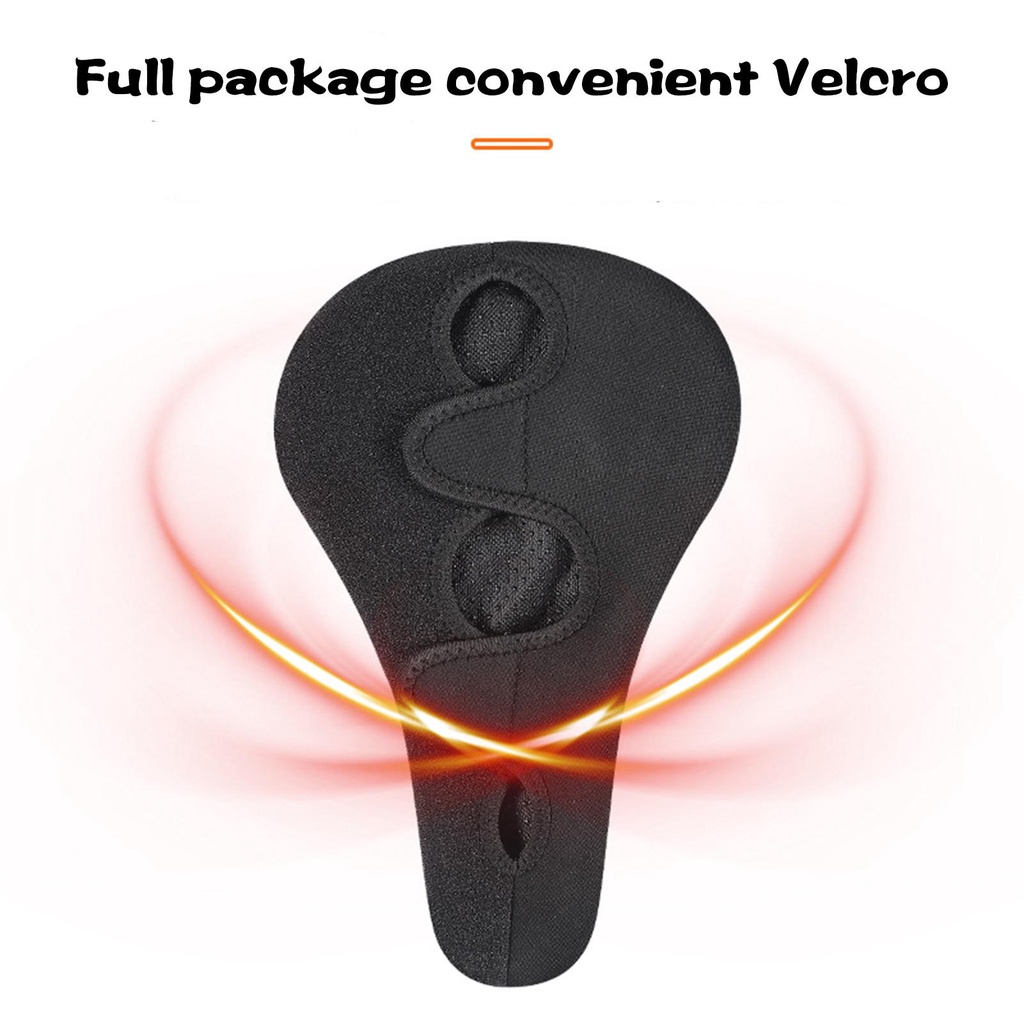 Đệm Yên Xe Đạp Bằng Silicone Dày Dặn Thoáng Khí Chống Thấm Nước Thoải Mái Cho BMX MTB