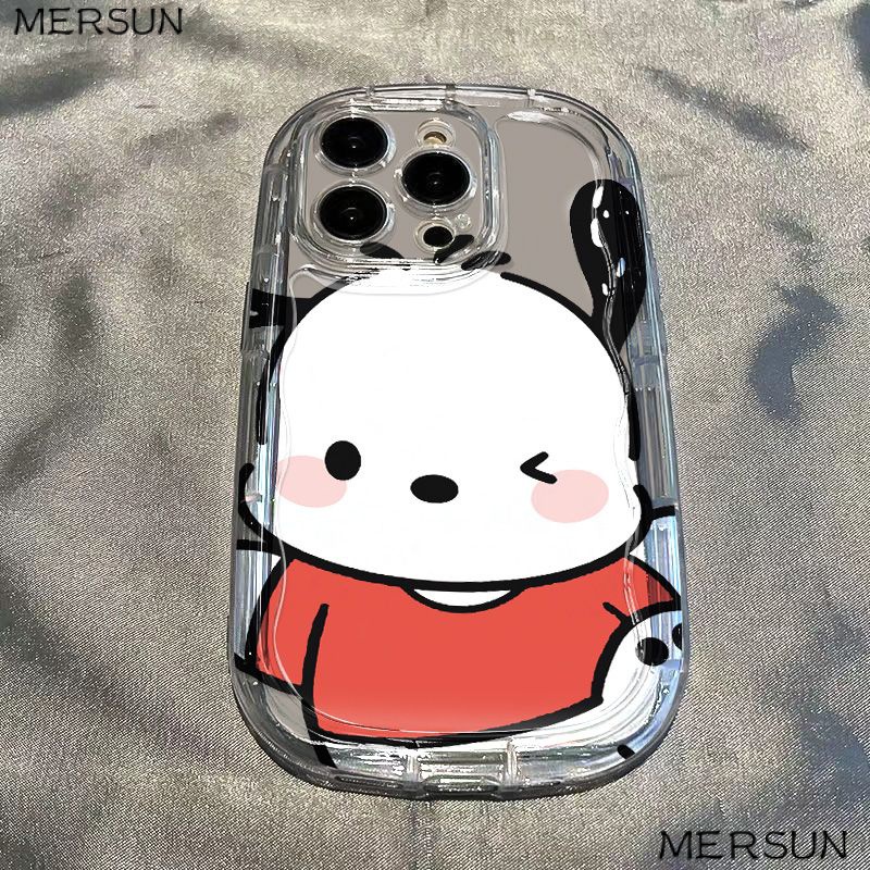 ✅Ốp Điện Thoại Mềm Trong Suốt Chống Sốc Hình Cún Pacha Cho Iphone 11xs promax7 1213iPhone14 / 8p xr