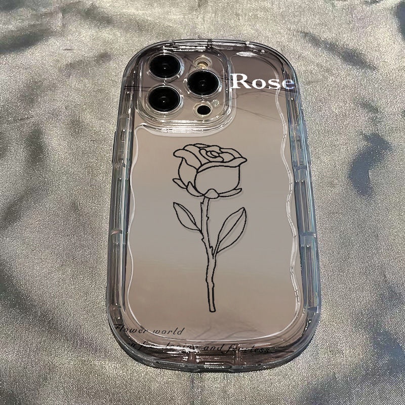 ✅Ốp Điện Thoại Mềm Trong Suốt Chống Sốc Màu Gradient 13712 118p Cho iPhone14 / Rose / Xsmaxxr UXA1