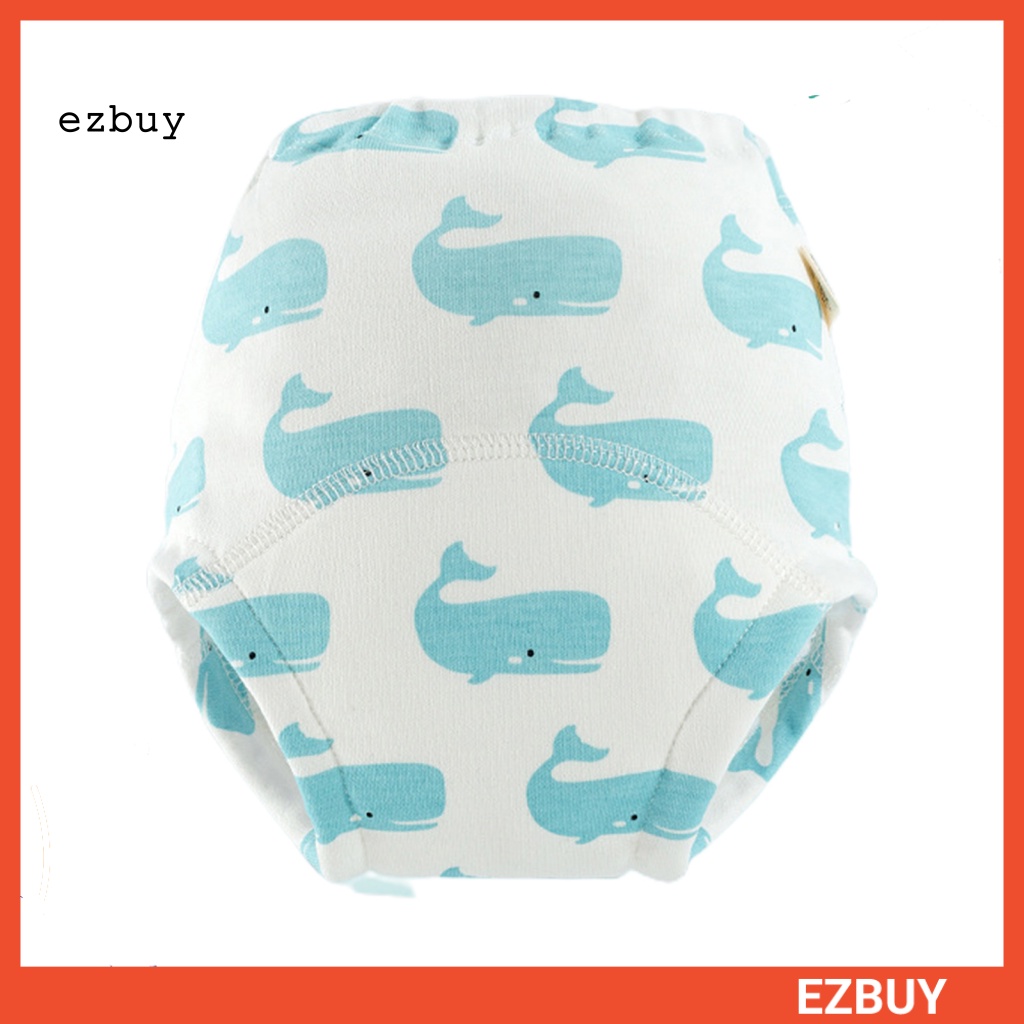 Quần Tã Thấm Hút Nước In Họa Tiết Động Vật Hoạt Hình Thân Thiện Với Da Cho Bé Sơ Sinh