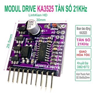 Boar mạch dao động module drive ka3525 tần số 21khz có đệm - linhkien hd
