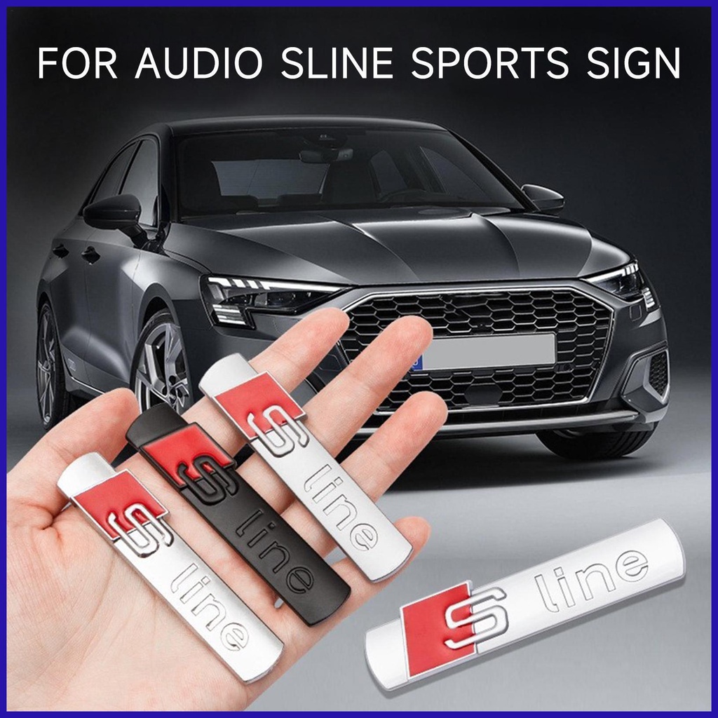 Logo Dán Trang Trí Xe Hơi Sline Q5 Q7 A3 A5 A4L A6L A8L Đẹp Mắt