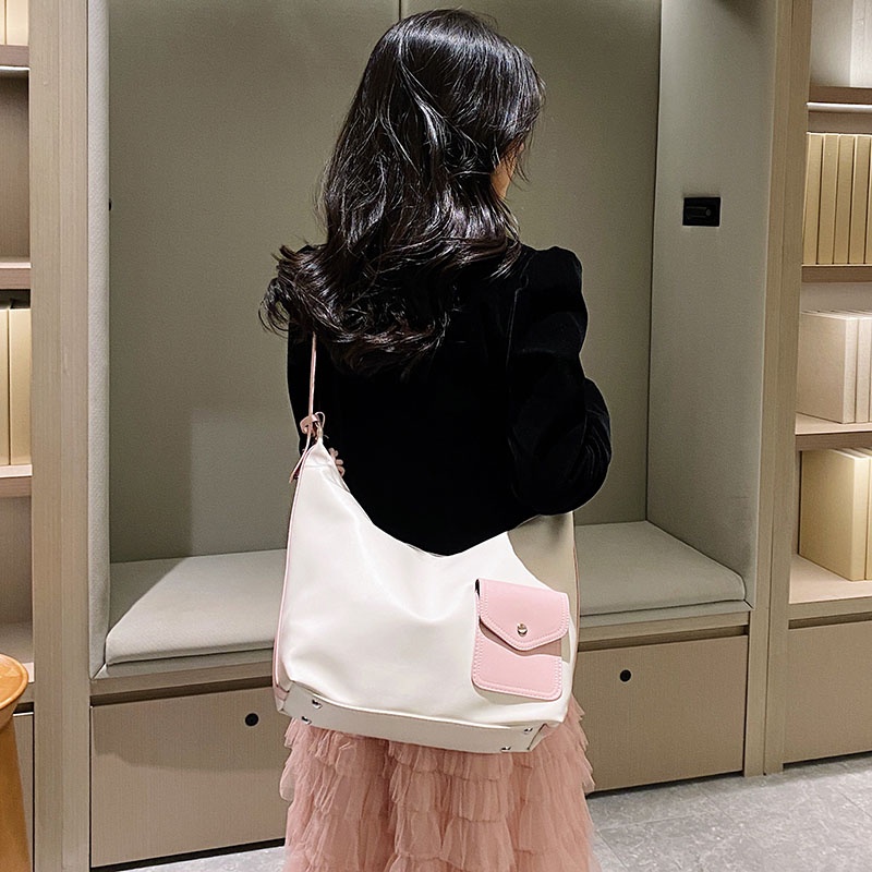 Túi tote Đeo Vai Sức Chứa Lớn Đơn Giản Thời Trang Cho Nữ