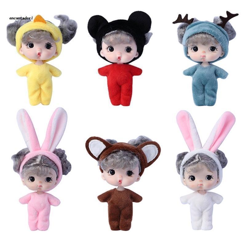 ✿ Set Búp Bê 4 Inch Kèm Phụ Kiện Tóc Xinh Xắn