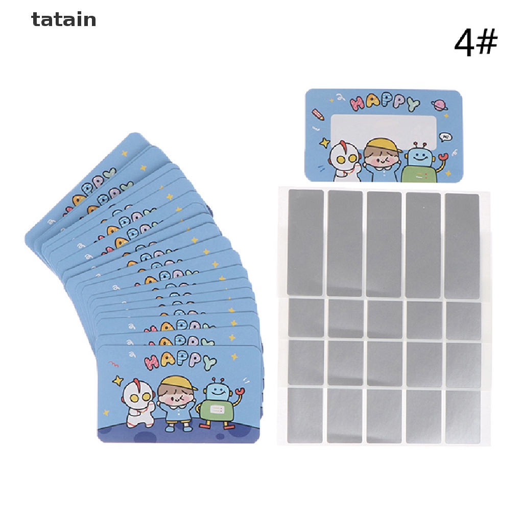 Miếng Dán Hình Vết Xước May Mắn Chống Trầy Xước Trang Trí Đồ Thủ Công Cho Bé DIY