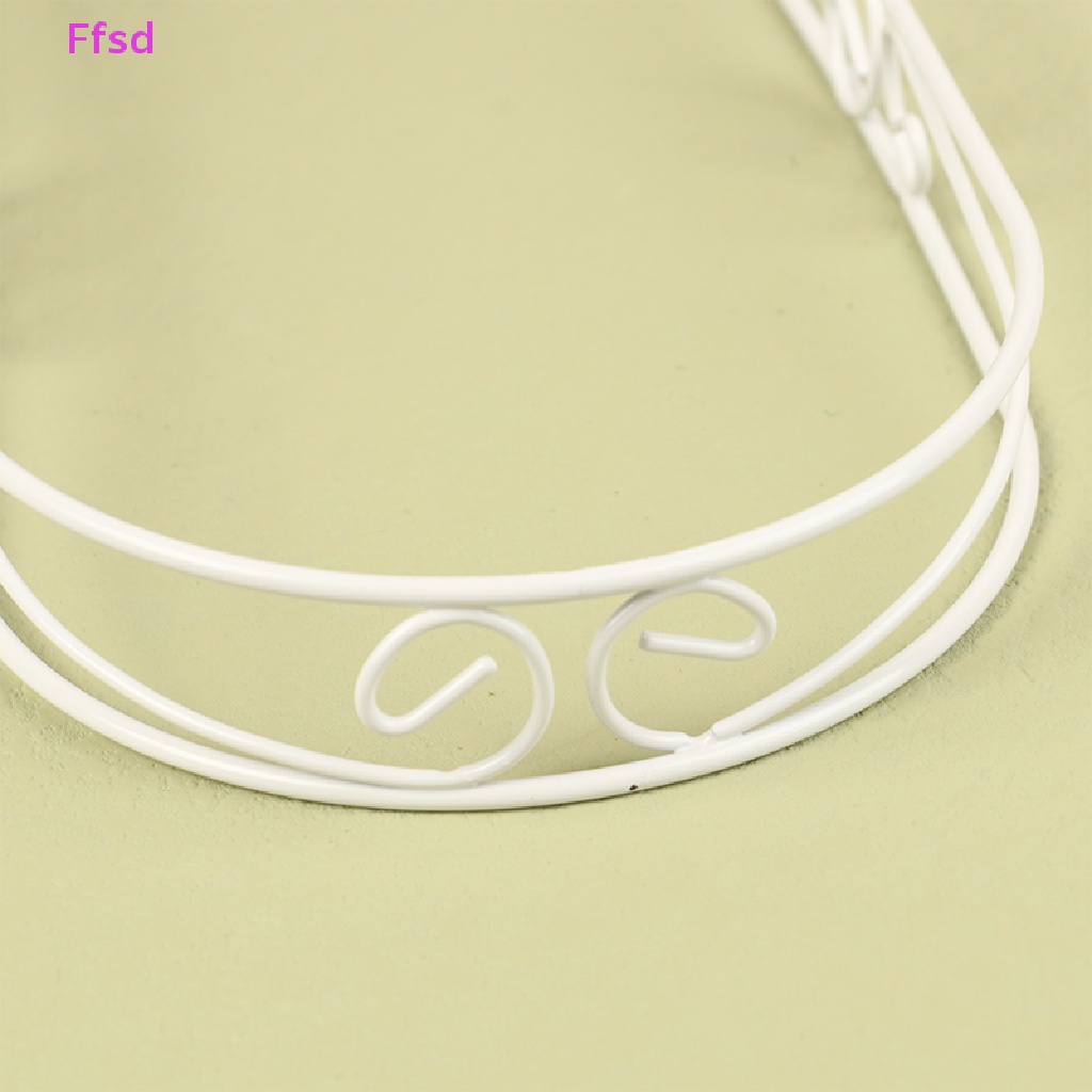 {Ffsd} Mô Hình Cửa Vòm Sắt Mini Màu Trắng Mini Trang Trí Tiểu Cảnh Nhà Búp Bê * Hàng Bán Chạy