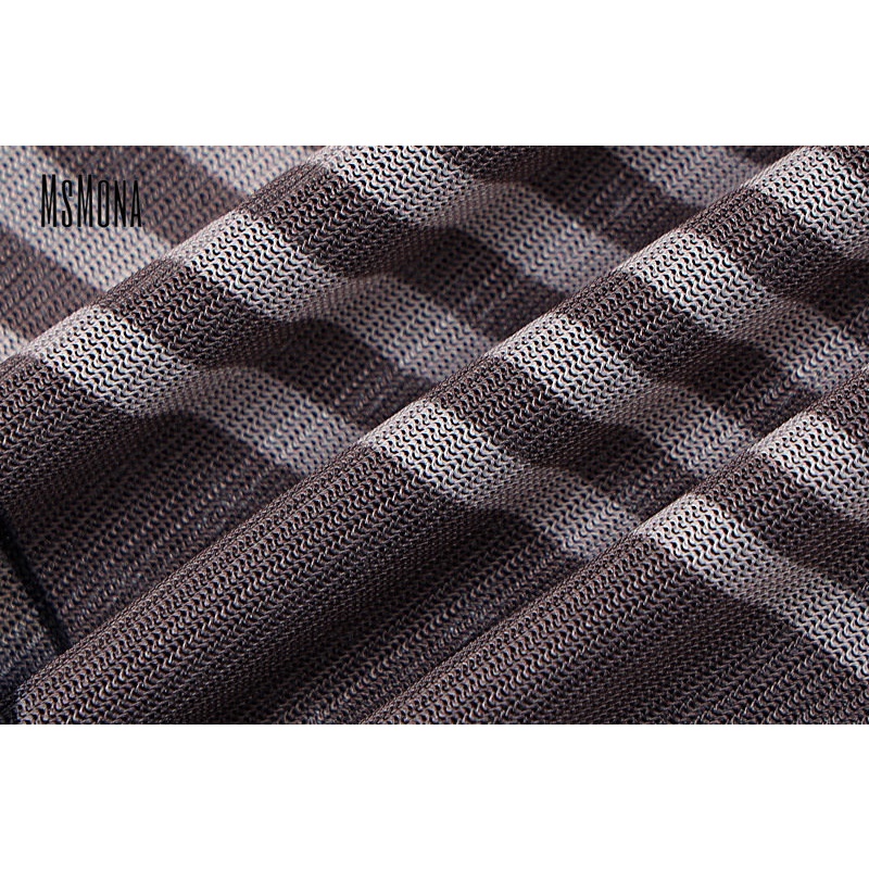 Bộ Áo Liền Quần Cổ Tròn Tay Dài Xuyên Thấu Phối Màu Tương Phản Thời Trang 2023 Cho Nữ