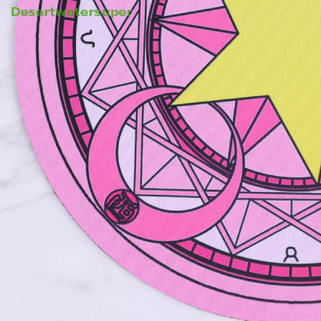 Tấm Lót Chuột Tròn Bằng PC Mềm Mại Dày Dặn Dễ Thương