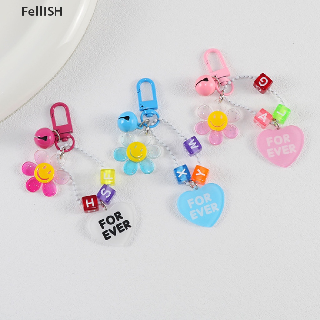 1 Móc Khóa Hình Hoa Hướng Dương Nhiều Màu Dễ Thương 439br