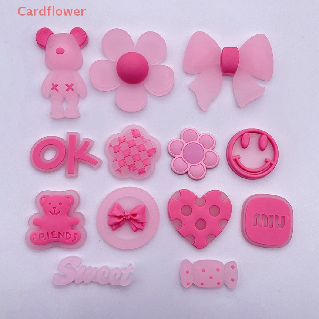 < Cardflower > Keo Dán Trang Trí Bảng Điều Khiển Xe Hơi / Nhà Búp Bê Mini Bằng PVC Phát Sáng Diy Mới