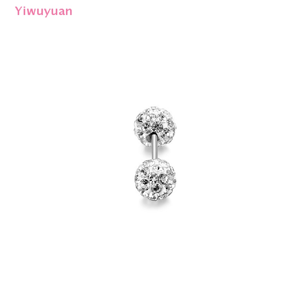 1 Khuyên Tai Bạc 925 Đính Đá Zircon Thời Trang Mới