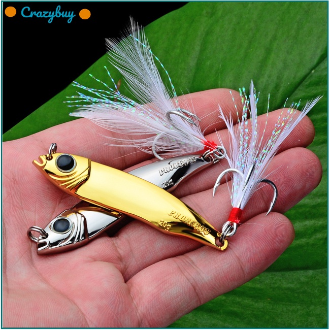 Cr Set 5 Mồi Câu Cá Giả Có Thể Tái Sử Dụng Kèm Móc Treo Tiện Dụng