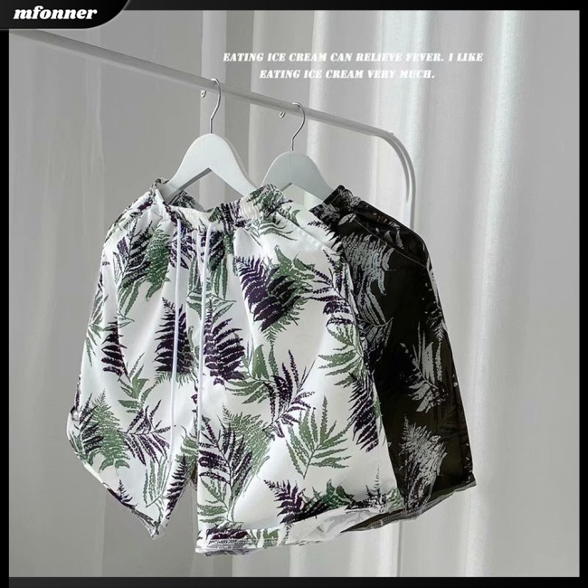 Quần ngắn ống rộng In Họa Tiết Thời Trang Dành Cho Nam