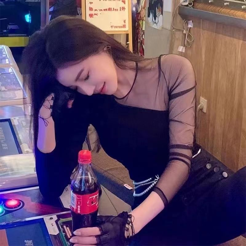 Áo Sơ Mi Thiết Kế Phối Ren Lỗ Phong Cách Mới 2023 Cho Nữ