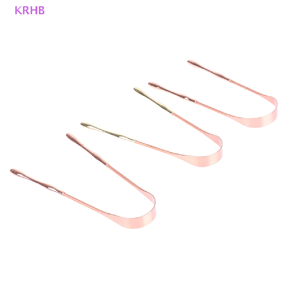 1 Dụng Cụ Nạo Lưỡi Bằng Đồng Làm Sạch Thông Hơi Mới