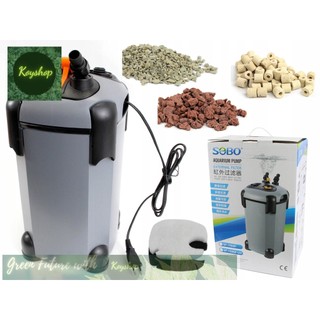 Lọc thùng sobo có uv sf850uv/1000uv/1200uv/1500uv - lọc thùng có đèn uv cho bể thủy sinh