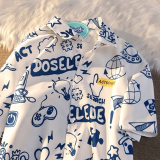 Áo sơ mi tay ngắn nam dáng rộng phong cách hàn quốc đơn giản thời trang cho cặp đôi áo sơ mi unisex cotton fashion simple bản vẽ thiết kế áo sơ mi cộc tay nam from rộng thời trang