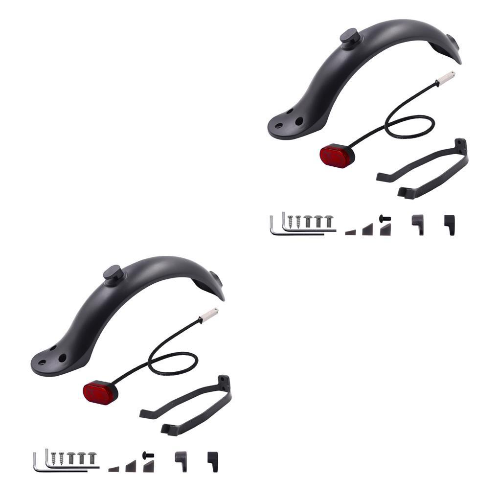 Bộ 1 / 2 Nắp Đậy Chắn Bùn Bằng Cao Su Silicone Chống Nước Thay Thế Cho Xe Đạp Điện M365