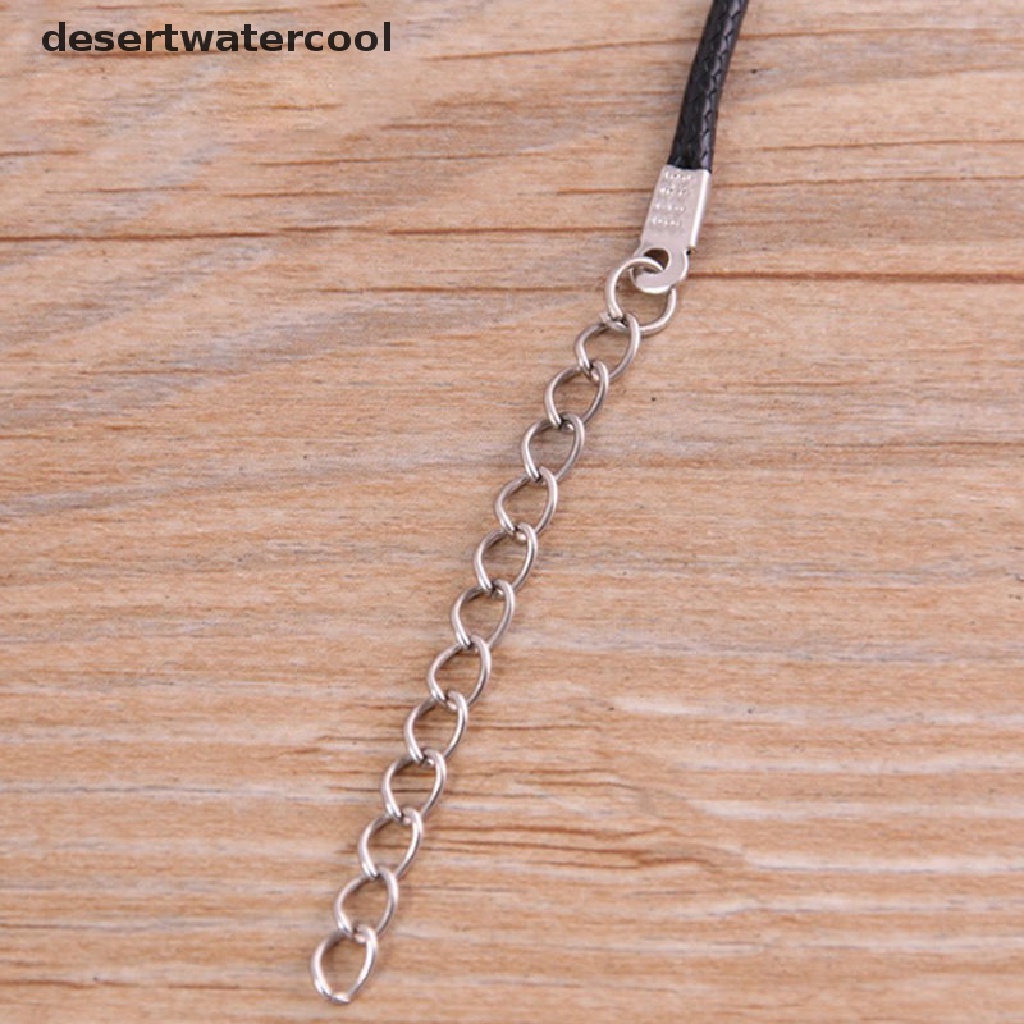 Set 10 Cuộn Dây Da Màu Đen 1.5mm Dùng Làm Vòng Đeo Tay DIY