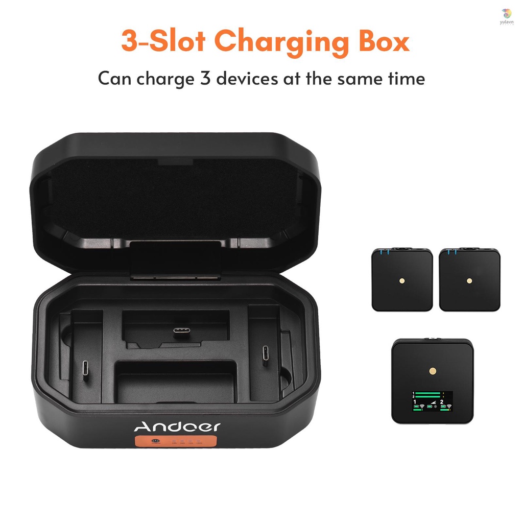 ANDOER Bộ Micro Và Vỏ Bọc Bảo Vệ An Toàn Cho Bé 3-Sttz Z