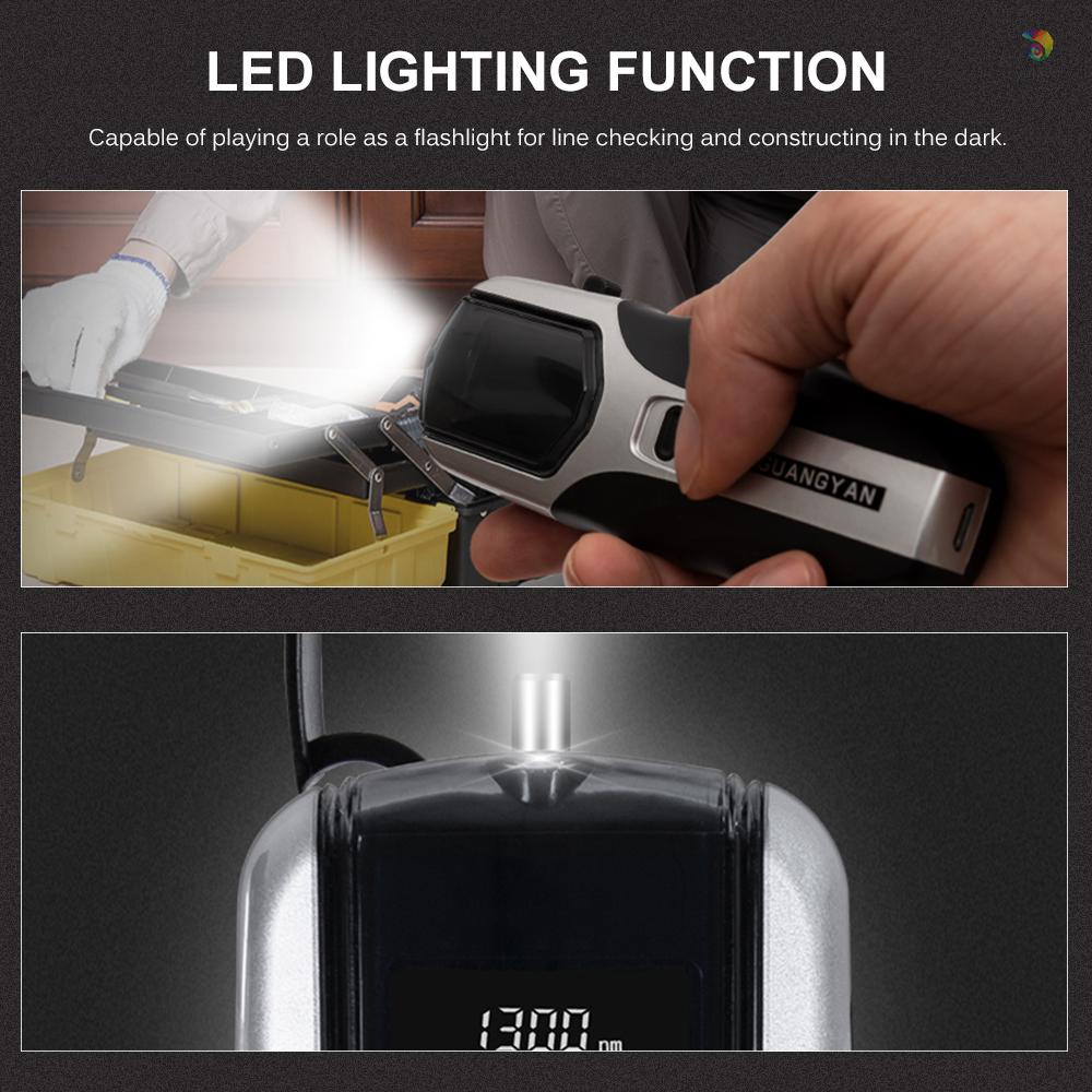 Đồng Hồ Đo Công Suất Quang Học Cầm Tay - 70 ~ + 3dBm Mini Có Thể Sạc Lại Với 7 Chế Độ Quang Học