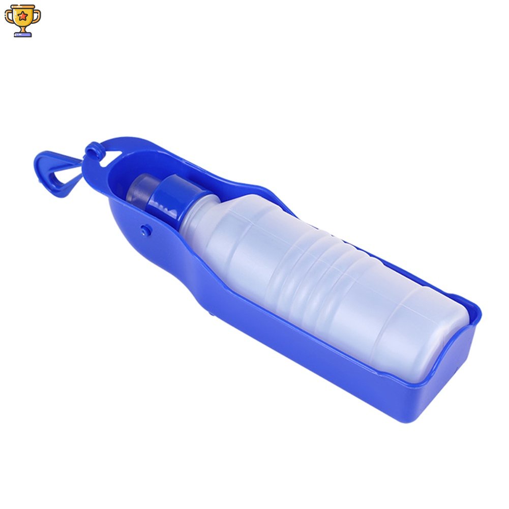 Bình Nước Nhựa Màu Xanh Dương Cho Chó Cưng Đi Bộ ZOEBR CEP