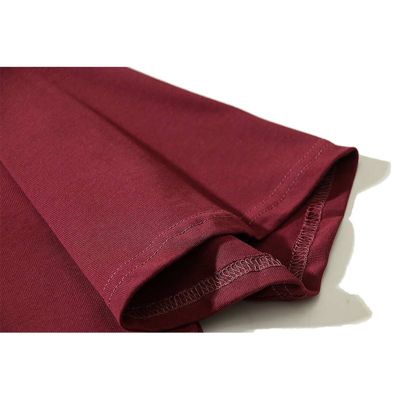 Áo Thun Tay Ngắn Dáng Rộng In Chữ DR-8-Evvv- Thời Trang Đường Phố Mỹ Cho Nam Và Nữ