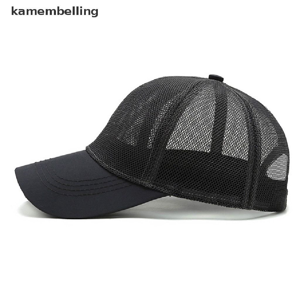 Kamembelling Mũ Lưỡi Trai Phối Lưới Unisex Nhanh Khô Có Thể Điều Chỉnh kamembelling