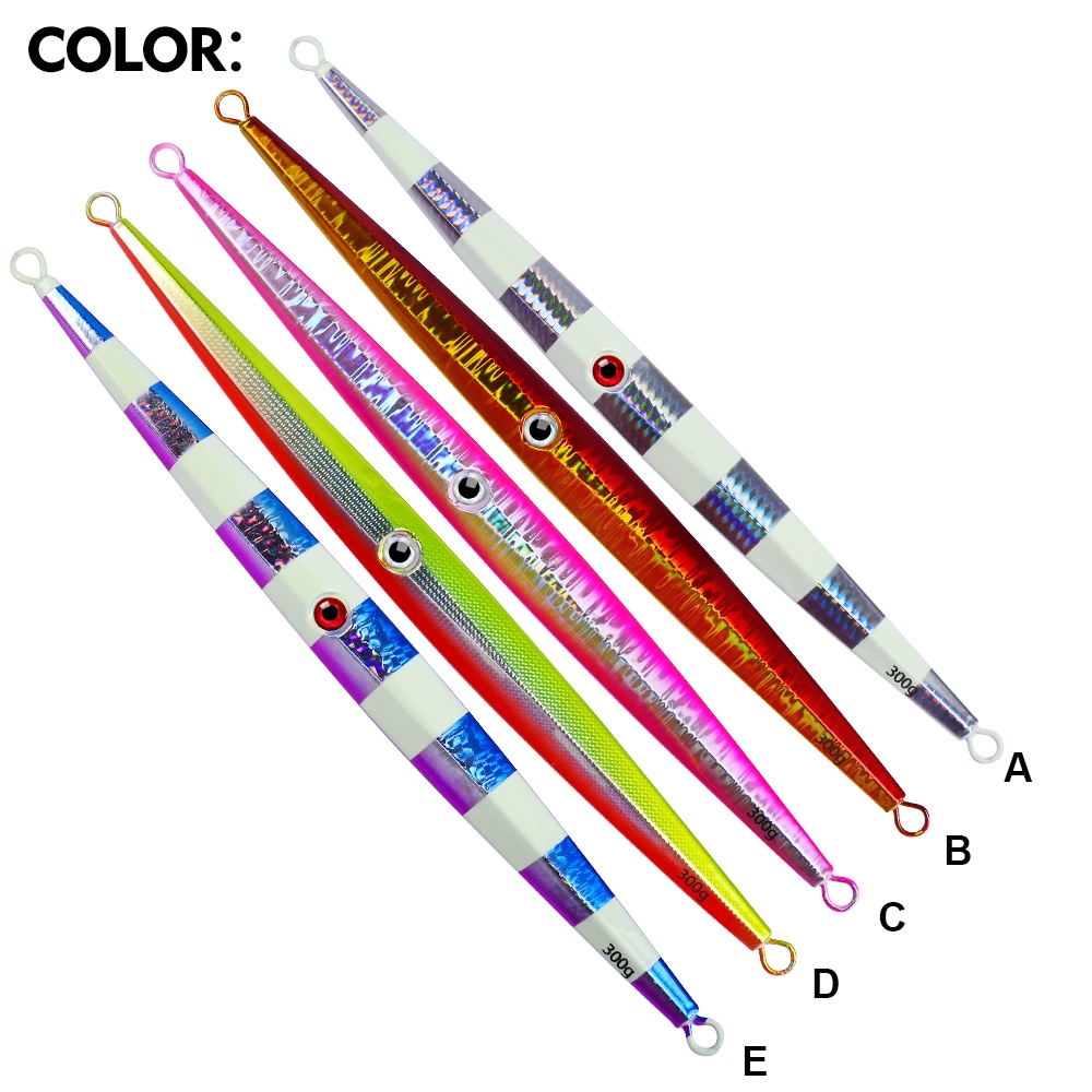 1 Mồi Câu Cá Nhân Tạo Bằng Kim Loại 60g-300g