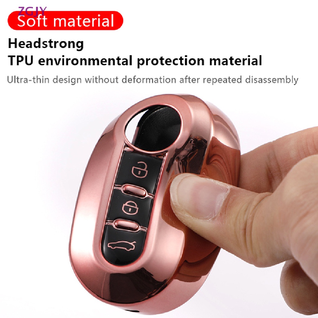 Vỏ Bảo Vệ Chìa Khóa Điều Khiển Từ Xa 3 Nút Gấp Gọn Cho Fiat 500 Boyue Lingya Mới