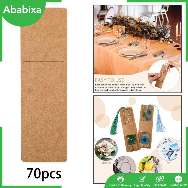 Giá Đỡ Đánh Dấu Trang Sách Bằng Giấy Kraft DIY Tiện Dụng