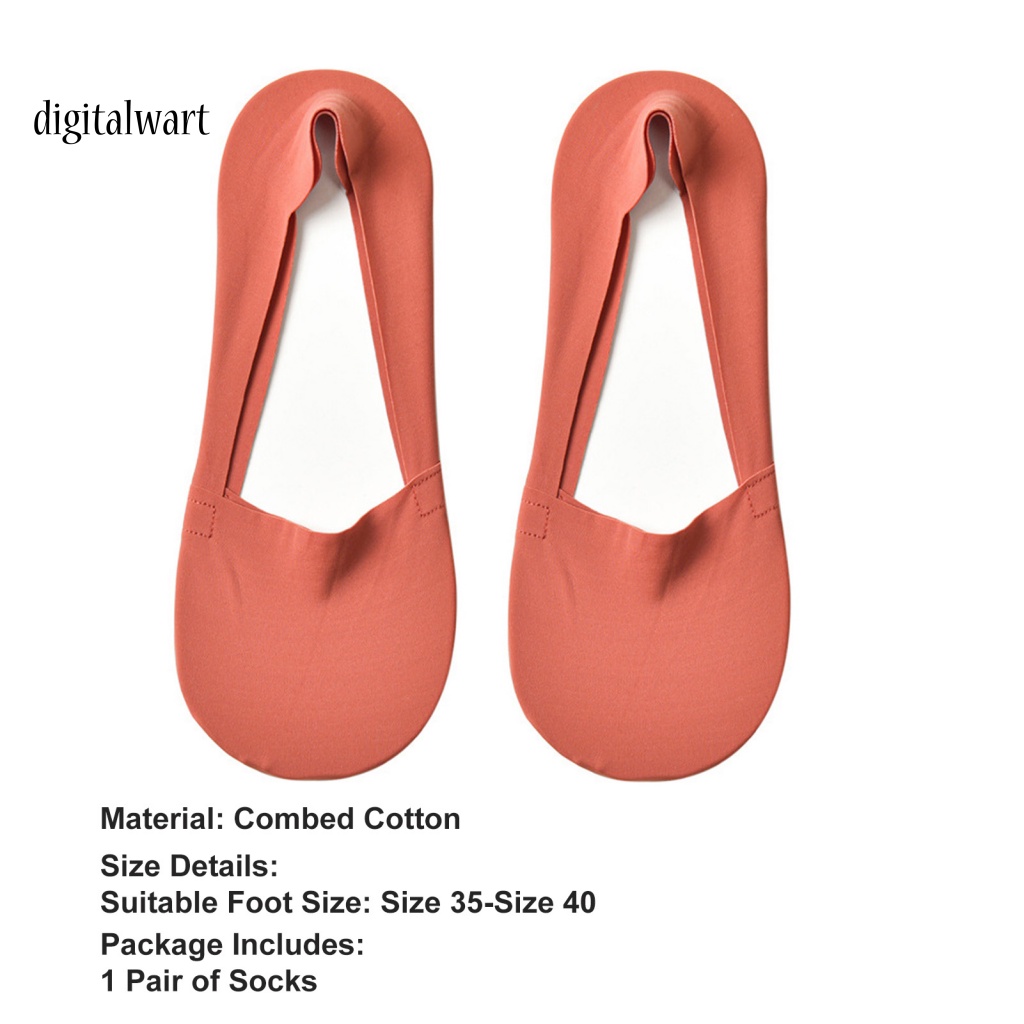 Kỹ Thuật Số| 1 Đôi Vớ Thể Thao Bằng Silicone Mỏng Màu Trơn Độ Co Giãn Cao