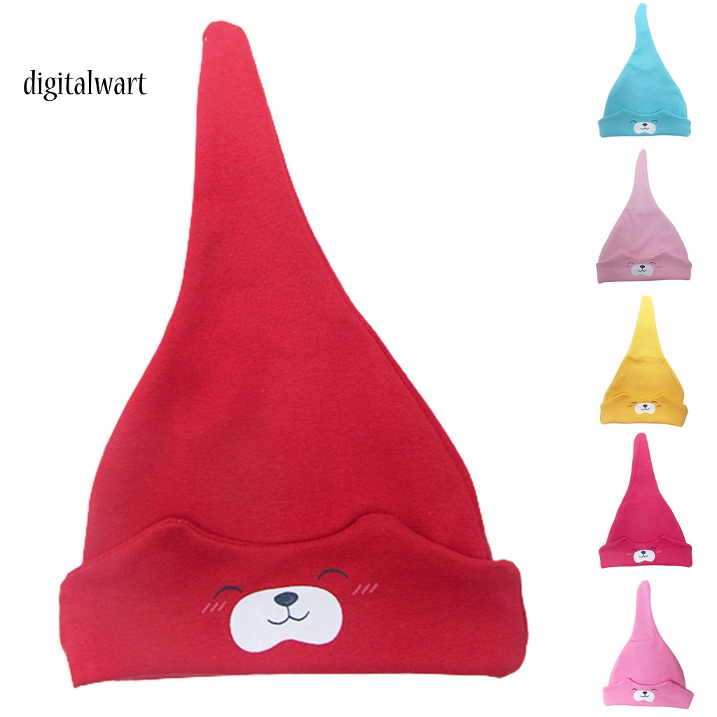 Kỹ Thuật Số| Mũ Beanie Họa Tiết Gấu Hoạt Hình Thân Thiện Với Da Dễ Phối Đồ Cho Trẻ Em