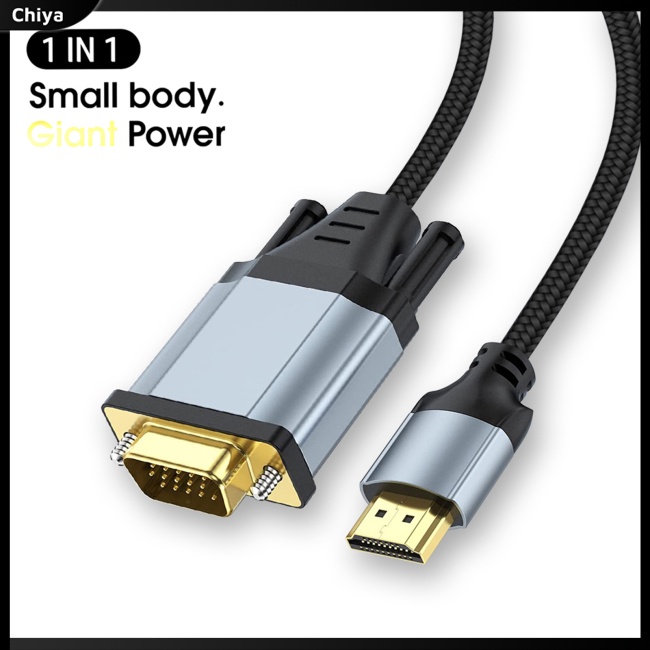 Cáp Chuyển Đổi Hdmi Sang Vga 1080p Chuyên Dụng Cho Máy Chiếu / Laptop