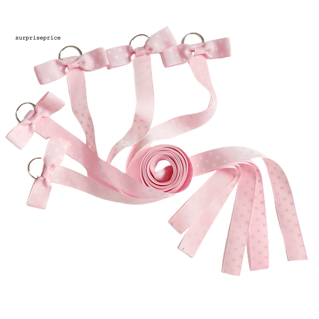 Set 5 Giá Đỡ Nơ Cài Tóc Nhiều Màu Sắc Dùng Tại Nhà