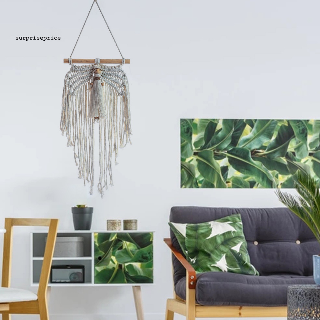 Thảm Dệt Sợi Cotton Thiết Kế Thiên Thần SPA Sành Điệu Trang Trí Phòng Trẻ Em