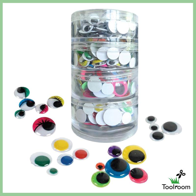 Set 400 Mắt Giả Nhiều Màu Sắc Cho Búp Bê