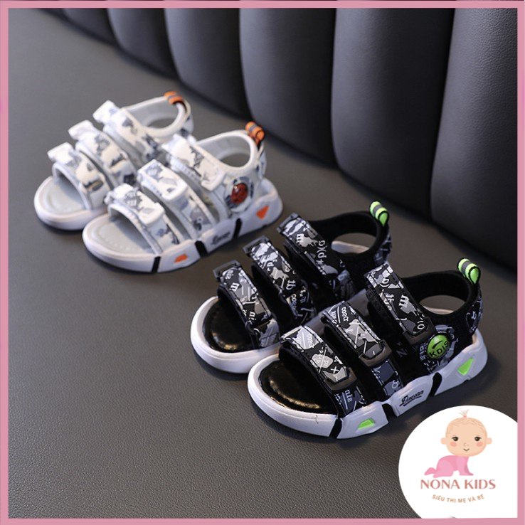 Dép Sandal Cho Bé Trai Bé Gái 3 Quai Đế Mềm Hàng Cao Cấp [A66]