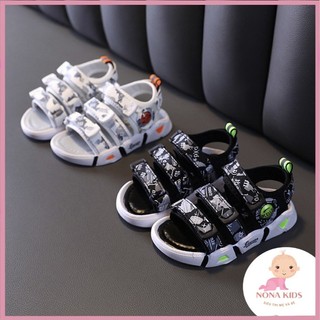 Dép sandal cho bé trai bé gái 3 quai đế mềm hàng cao cấp