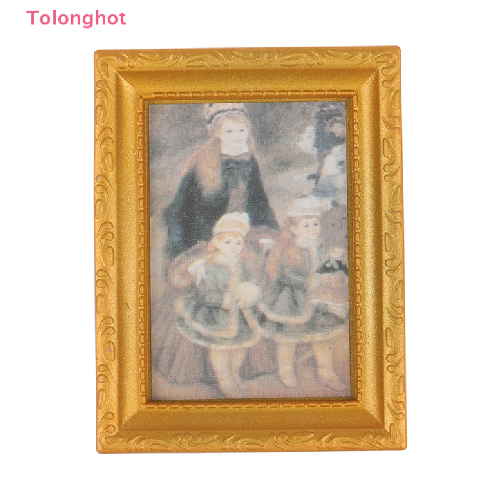 Khung Ảnh Dùng Trang Trí Nhà Búp Bê 1: 12 DIY