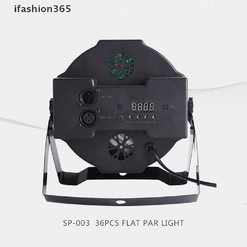 Đèn LED Sân Khấu Ifashion ifashion365 36 Bóng RGB 72W DMX512 Chuyên Dụng Trang Trí Tiệc DJ