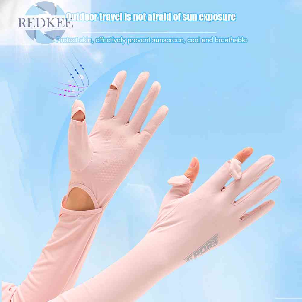 Vỏ Bọc Cánh Tay Chống Trượt Thoáng Khí Dùng Khi Đi Xe Đạp / Câu Cá