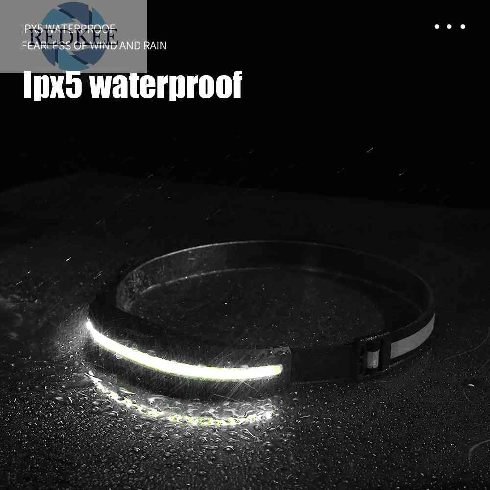 Đèn Pin Đeo Trán 4 Chế Độ Có Thể Sạc Lại Dùng Cho Leo Núi / Câu Cá